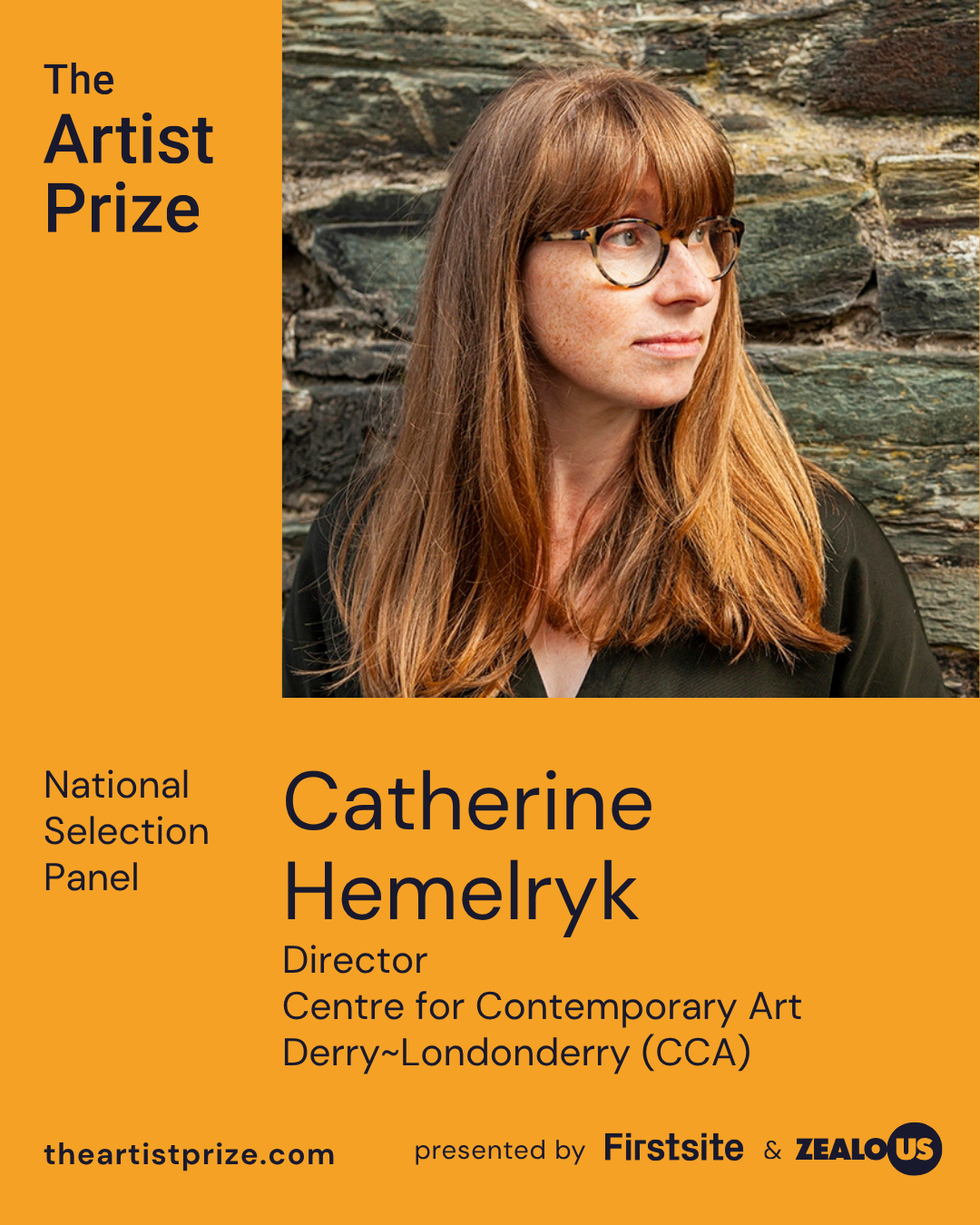 Catherine Hemelryk National Selection Judge for The Artist Prize