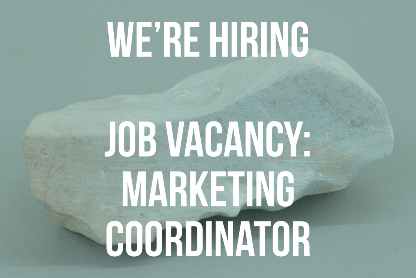 We are hiring Marketing Coordinator Sep 25