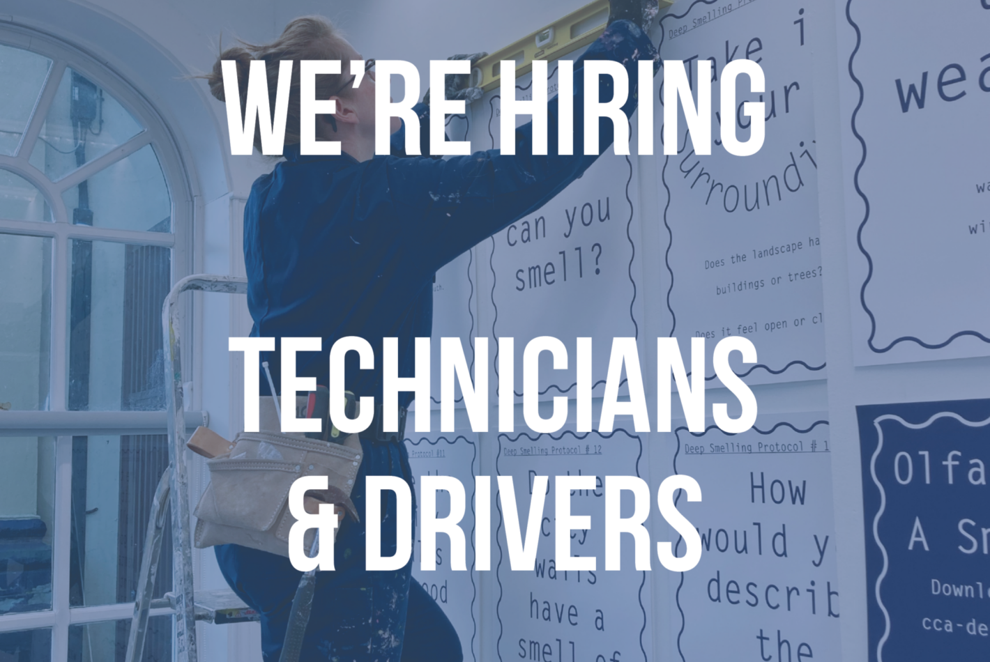We are hiring Technicians Drivers