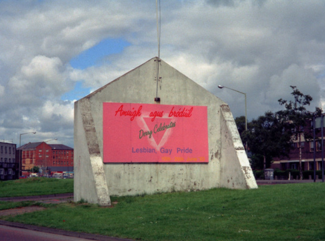 1993 North West Pride, Free Derry Corner